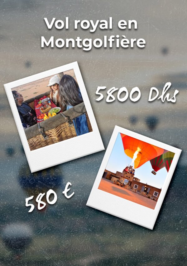Vol royal en Montgolfière